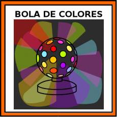 BOLA DE COLORES - Pictograma (color)