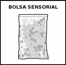 BOLSA MULTISENSORIAL - Pictograma (blanco y negro)