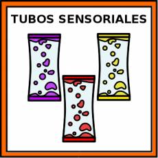 TUBOS SENSORIALES - Pictograma (color)