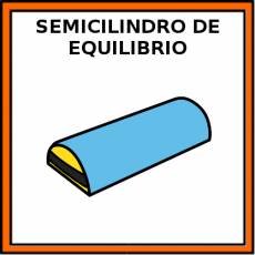 SEMICILINDRO DE EQUILIBRIO - Pictograma (color)