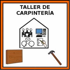 TALLER DE CARPINTERÍA - Pictograma (color)