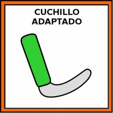 CUCHILLO ADAPTADO - Pictograma (color)