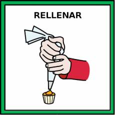RELLENAR - Pictograma (color)