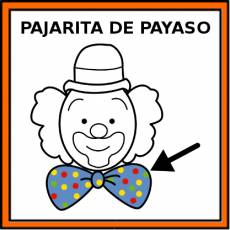 PAJARITA DE PAYASO - Pictograma (color)
