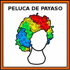 PELUCA DE PAYASO - Pictograma (color)