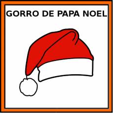 GORRO DE PAPA NOEL - Pictograma (color)