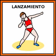 LANZAMIENTO - Pictograma (color)