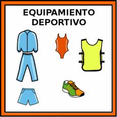 EQUIPAMIENTO DEPORTIVO - Pictograma (color)