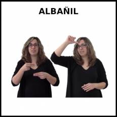 ALBAÑIL - Signo
