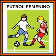 FÚTBOL FEMENINO - Pictograma (color)