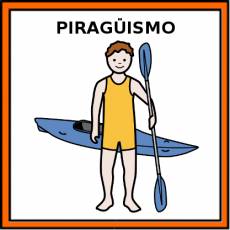 PIRAGÜISMO - Pictograma (color)
