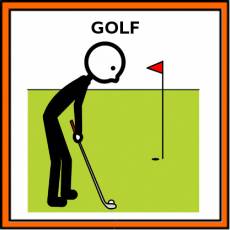 GOLF - Pictograma (color)