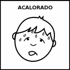 ACALORADO - Pictograma (blanco y negro)