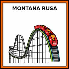 MONTAÑA RUSA - Pictograma (color)