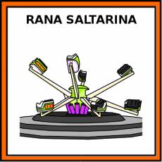 RANA SALTARINA - Pictograma (color)
