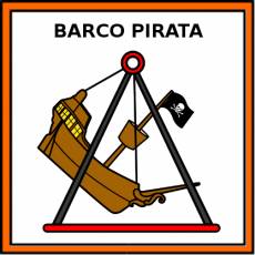 BARCO PIRATA - Pictograma (color)