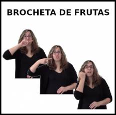 BROCHETA DE FRUTAS - Signo
