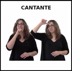 CANTANTE (HOMBRE) - Signo