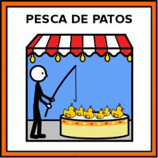 PESCA DE PATOS - Pictograma (color)