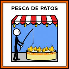PESCA DE PATOS - Pictograma (color)