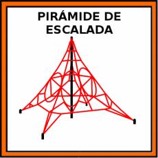 PIRÁMIDE DE ESCALADA - Pictograma (color)