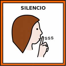 SILENCIO - Pictograma (color)