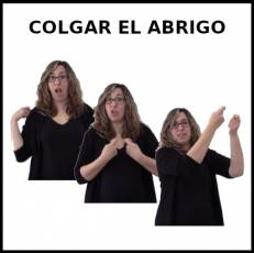 COLGAR EL  ABRIGO - Signo