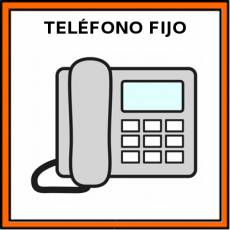 TELÉFONO FIJO - Pictograma (color)
