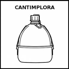 CANTIMPLORA - Pictograma (blanco y negro)