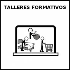 TALLERES FORMATIVOS - Pictograma (blanco y negro)