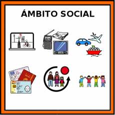 ÁMBITO SOCIAL - Pictograma (color)