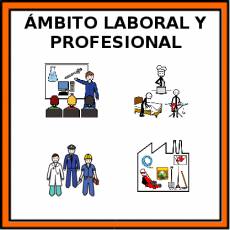 ÁMBITO LABORAL Y PROFESIONAL - Pictograma (color)