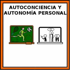 AUTOCONCIENCIA Y AUTONOMÍA PERSONAL - Pictograma (color)