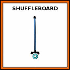 SHUFFLEBOARD - Pictograma (color)