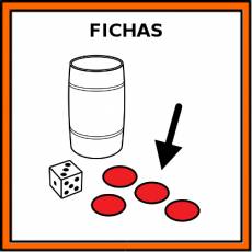 FICHAS (JUEGOS) - Pictograma (color)