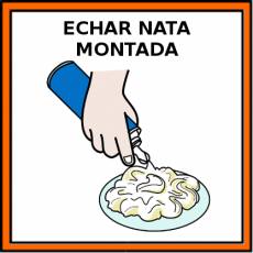 ECHAR NATA MONTADA - Pictograma (color)