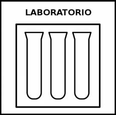 LABORATORIO - Pictograma (blanco y negro)
