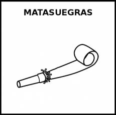 MATASUEGRAS - Pictograma (blanco y negro)