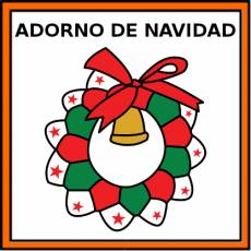 ADORNO DE NAVIDAD - Pictograma (color)