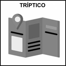 TRÍPTICO - Pictograma (blanco y negro)