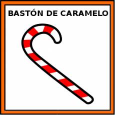 BASTÓN DE CARAMELO - Pictograma (color)
