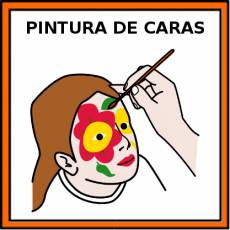 PINTURA DE CARAS - Pictograma (color)