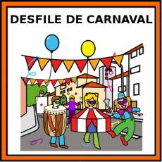 DESFILE DE CARNAVAL - Pictograma (color)