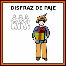 DISFRAZ DE PAJE - Pictograma (color)