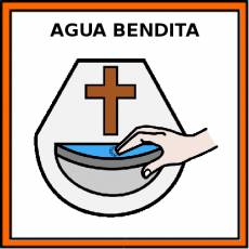 AGUA BENDITA - Pictograma (color)