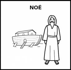 NOÉ - Pictograma (blanco y negro)