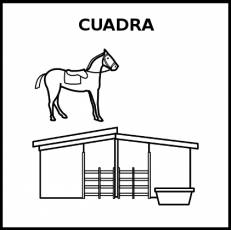 CUADRA - Pictograma (blanco y negro)