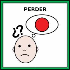 PERDER (OBJETOS) - Pictograma (color)