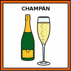CHAMPÁN - Pictograma (color)