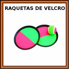 RAQUETAS DE VELCRO - Pictograma (color)